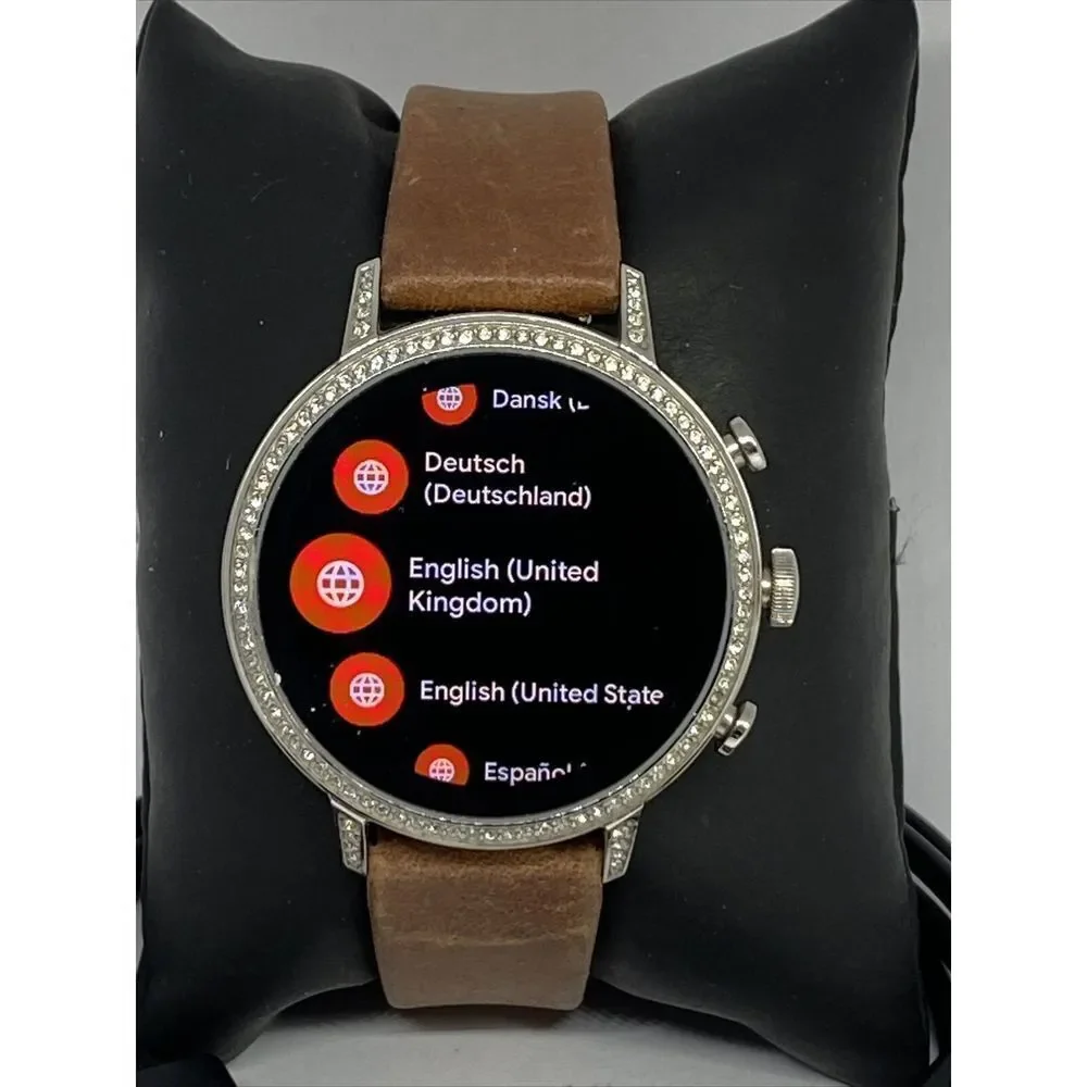Fossil Gen 4 Authentic Genuine Digital Dial Smart Wrist Watch FTW6015 NP106